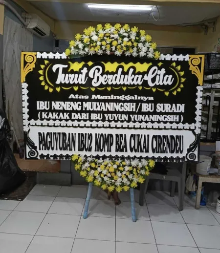 Papan Bunga Duka Cipulir
